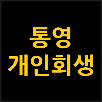 통영시 개인회생