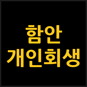 함안군 개인회생